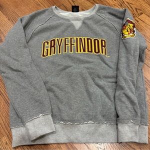 Harry Potter Gryffindor Gray Sweatshirt, unisex L
